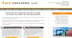 Desktop Screenshot of becpartners.com